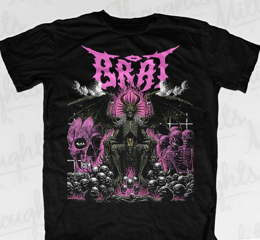 Overlord T-Shirt with "Utter Distaste for the Human Race" backprint